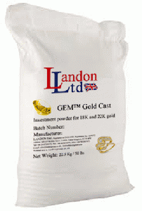 Investment powder (GEM Gold Cast)